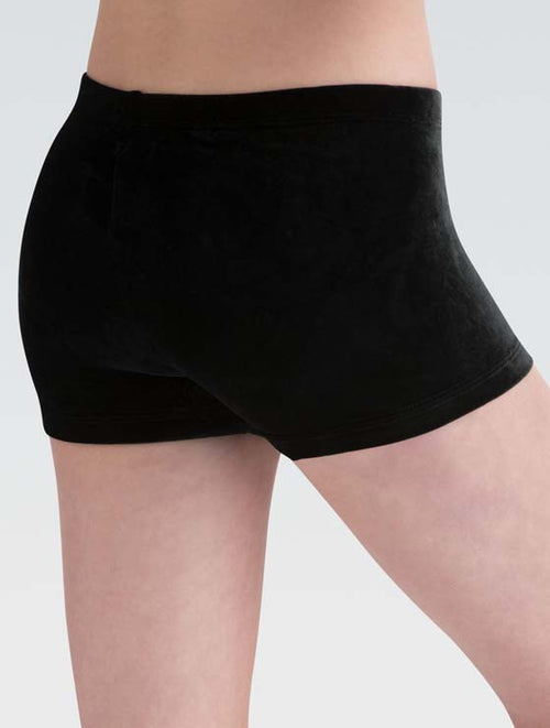 Velvet Micro Mini Workout Shorts GK Elite - Main Image