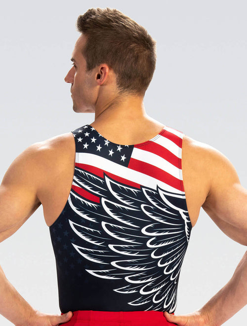 Men's Ringing Freedom Replica Gymnastics Shirt GK Elite