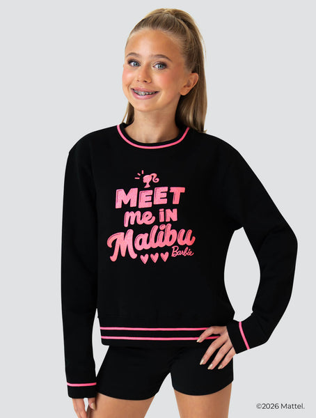Barbie™ Malibu Mindset Crewneck Sweatshirt | GK Elite