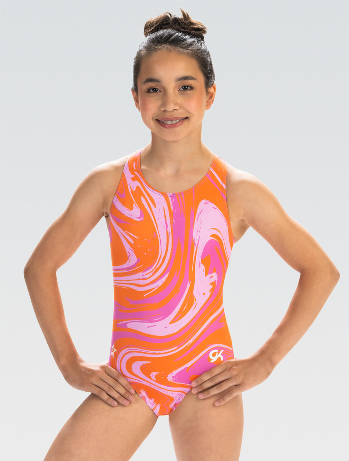 10 year old girl gymnast leotard