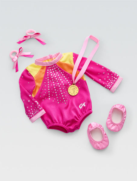 レアドール！ GoGo Girl Sommers & Field American GirlÂ® Lila'sâ„¢ Doll Competition Outfit Set | GK Elite