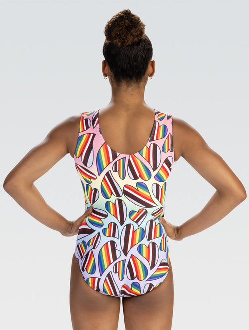 Heartfelt Tank Leotard GK Elite Sportswear