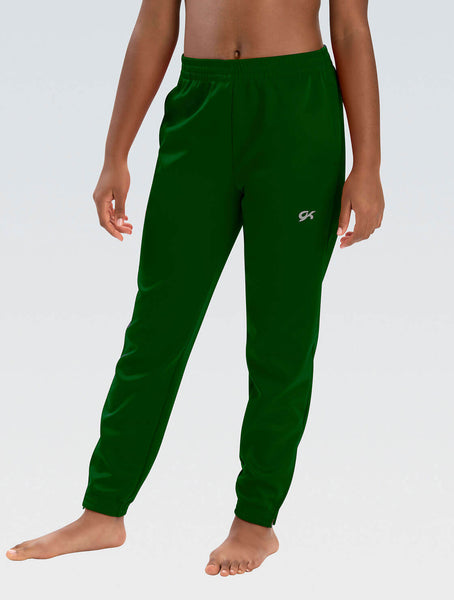 green clothing 4POCKET PANTS ☆かなり綺麗です！ Unisex Dark Green Jogger Pant | GK Elite