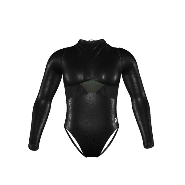 High Wrapped Ruched Competition Leotards GK GK Elite Sportswear