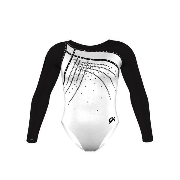 Wrapped Zig Zag Trim Leotard GK Elite Sportswear