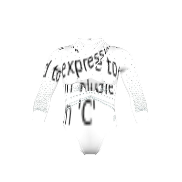 High Wrapped Ruched Competition Leotards GK GK Elite Sportswear